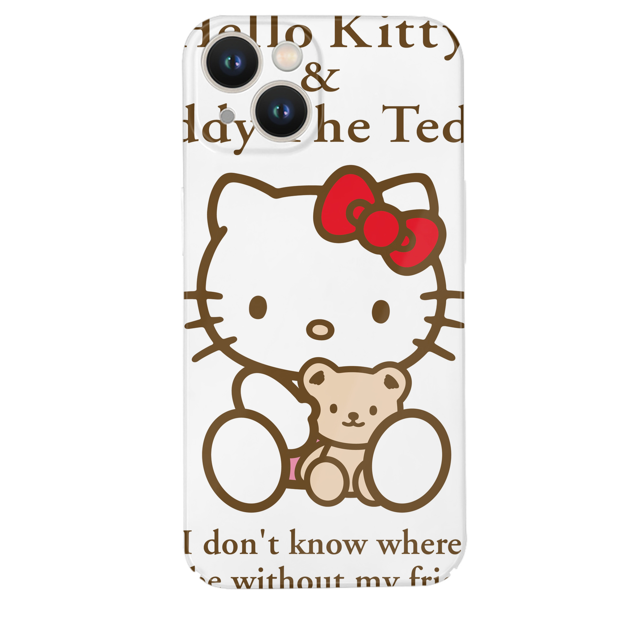 （画像用） Hello Kitty ハローキティ 【iPhone 14シリーズ対応】ハードケース